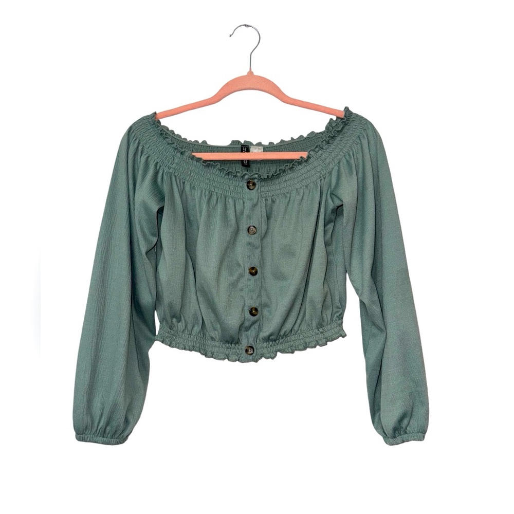 Divided ladies top